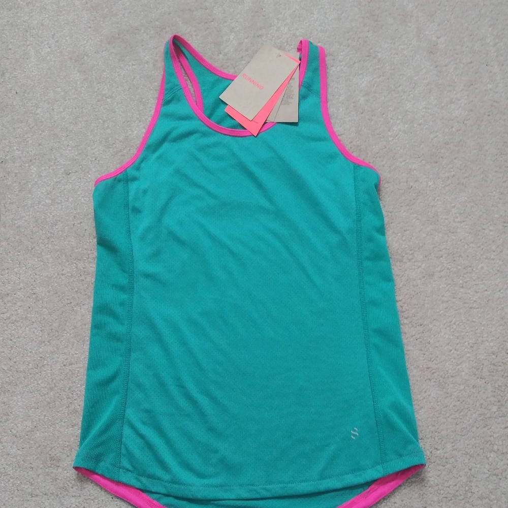 💎NEW! H&M Womens/GirlsTurquoise Muscle Tee Tank